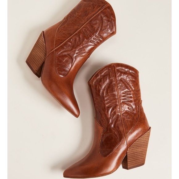 Jeffrey Campbell Shoes - Jeffrey Campbell Midpark Western Leather Boots